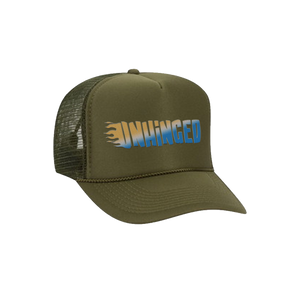 UNHINGED FLAME ENGINE HAT (Military Green)