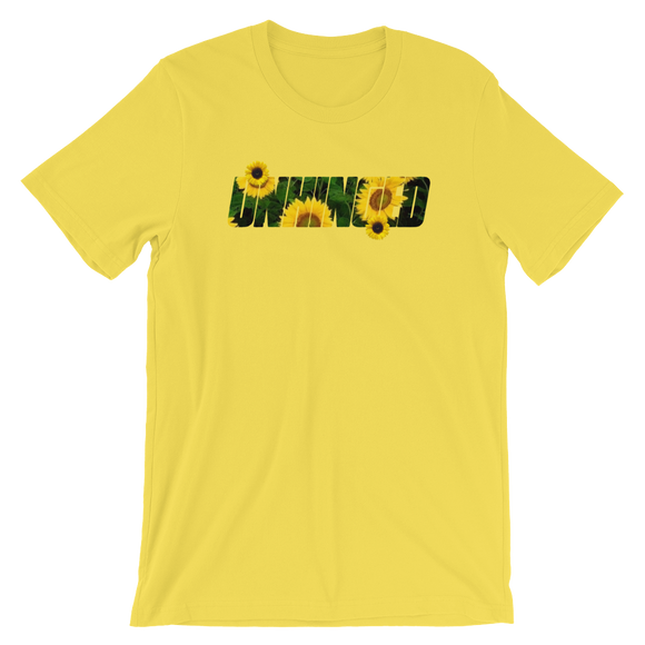 UNHINGED SUNFLOWER T-SHIRT (Yellow)