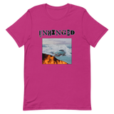 UNHINGED CAR FIRE T-SHIRT (Hot Pink)