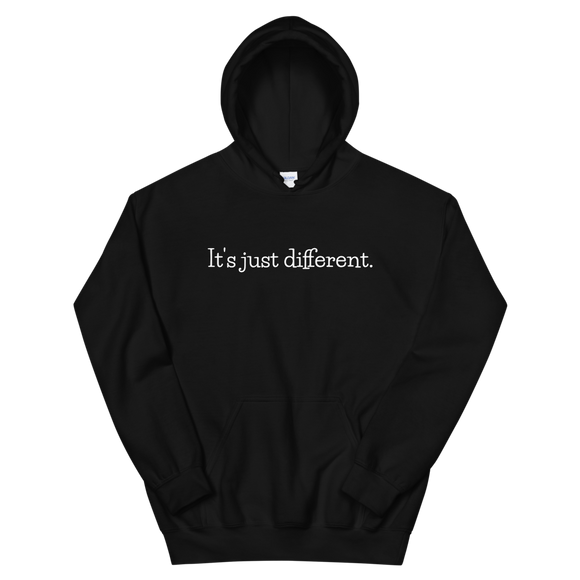 IT'S JUST DIFFERENT HOODIE (Black)
