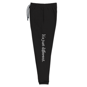 IT'S JUST DIFFERENT JOGGERS (Black)