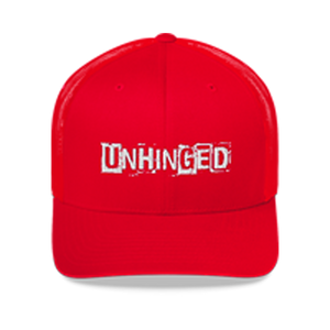 UNHINGED TRUCKER HAT (Red)